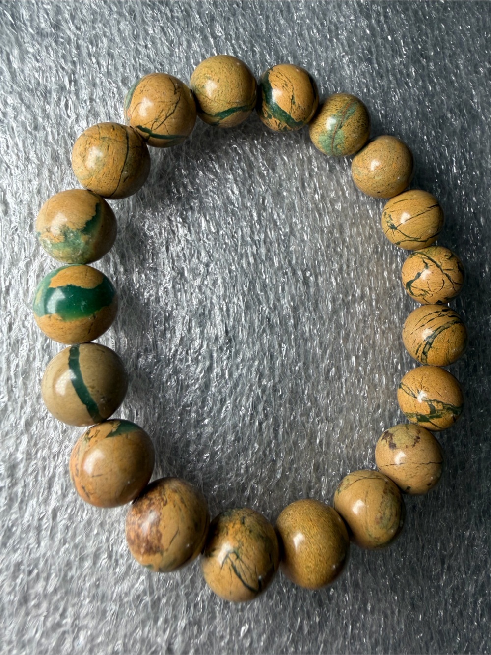 Beautiful 10MM Verdite Natural Crystal Bracelet